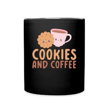 Cadeaux Cookie Lover - Mug uni - noir - Devant
