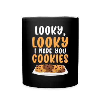 Cookie Lover Gifts - Full Colour Mug - black - Front
