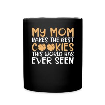 Keksliebhaber Geschenke - Tasse einfarbig - Schwarz - Vorne