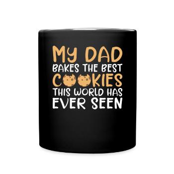 Cadeaux Cookie Lover - Mug uni - noir - Devant
