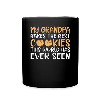 Keksliebhaber Geschenke - Tasse einfarbig - Schwarz - Vorne