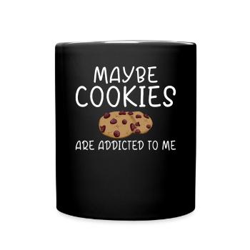 Cookie Lover Gifts - Full Colour Mug - black - Front