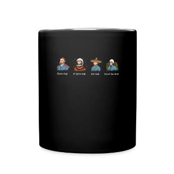 L’art de Van Gogh - Mug uni - noir - Devant