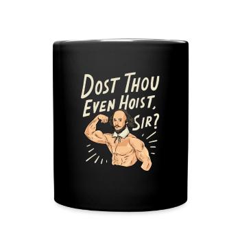 William Shakespeare quote - Full Colour Mug - black - Front
