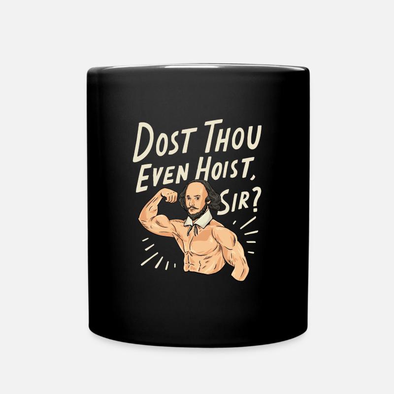 William Shakespeare quote - Full Colour Mug - black
