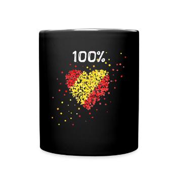 Espagne Espagnol Espagnol Drapeau espagnol Espagnefan - Mug uni - noir - Devant