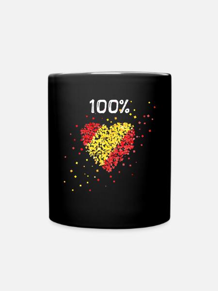 Espagne Espagnol Espagnol Drapeau espagnol Espagnefan - Mug uni - noir