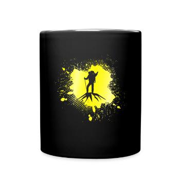 Alpinisme - Mug uni - noir - Devant