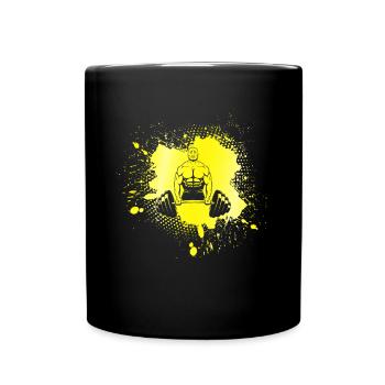 Culturisme - Mug uni - noir - Devant
