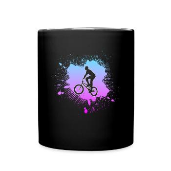 bmx - Tasse einfarbig - Schwarz - Vorne