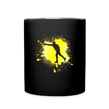 Boxing - Full Colour Mug - black - Front