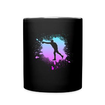 Boxing - Full Colour Mug - black - Front