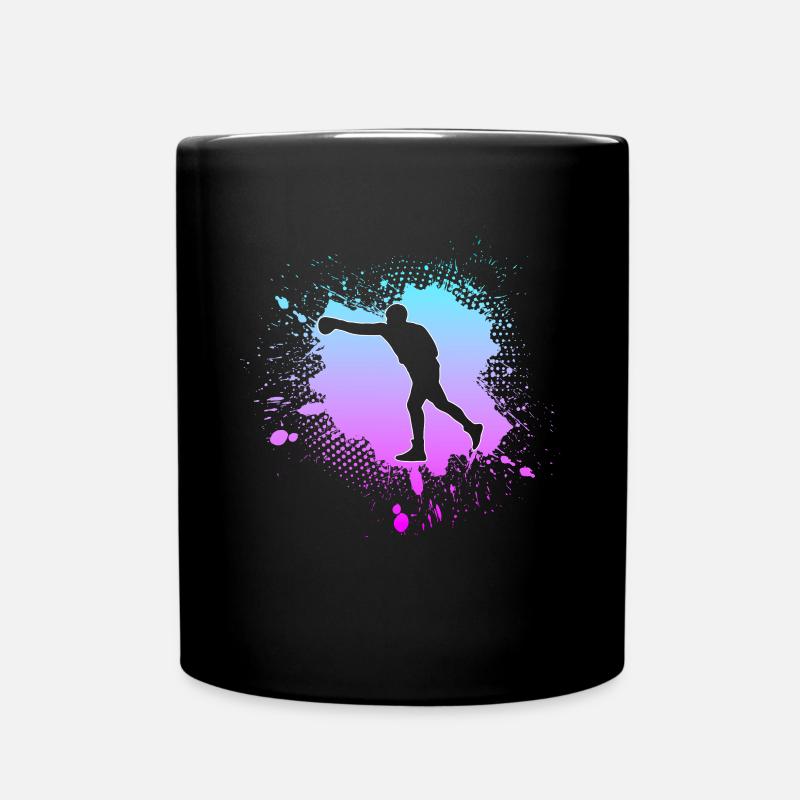 Boxen - Tasse einfarbig - Schwarz