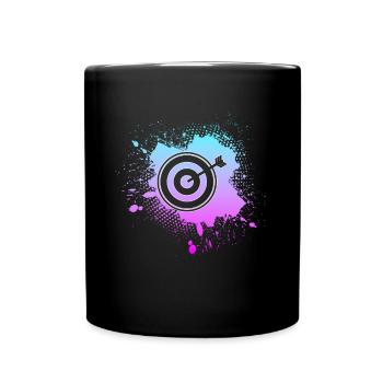 Darts - Full Colour Mug - black - Front