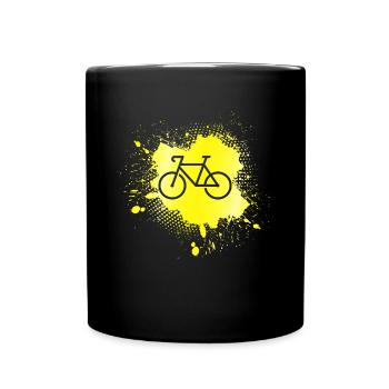 Bicyclette - Mug uni - noir - Devant
