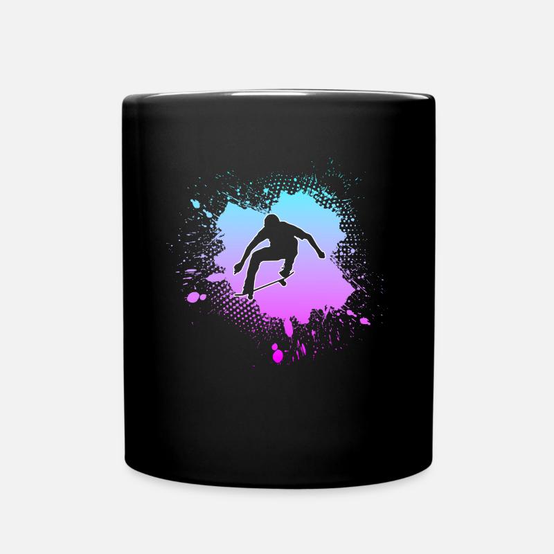 skating - Full Colour Mug - black