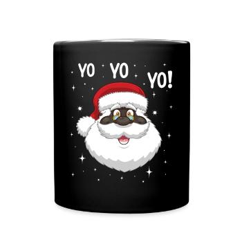 Black Santa Claus Imani Faith - Full Colour Mug - black - Front
