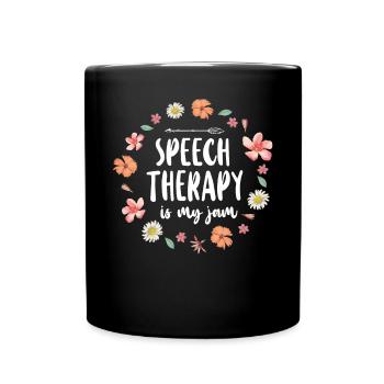 Assistant orthophoniste - Mug uni - noir - Devant