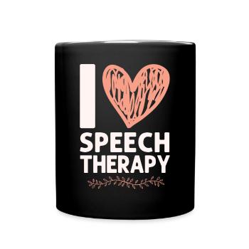Assistant orthophoniste - Mug uni - noir - Devant