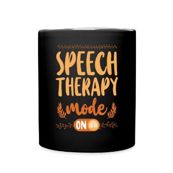 Assistant orthophoniste - Mug uni - noir - Devant