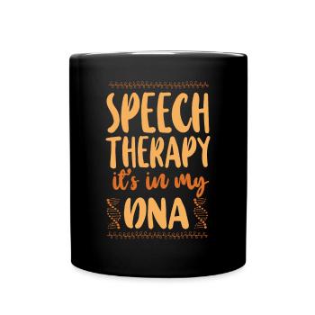 Assistant orthophoniste - Mug uni - noir - Devant