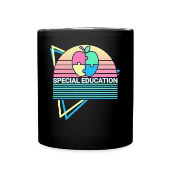 Éducation spécialisée rétro - Mug uni - noir - Devant
