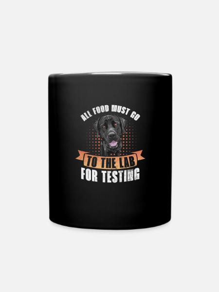 Labrador - Full Colour Mug - black