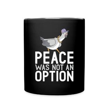 Funny Pigeon Fancier & Pigeons Whisperer Carrier Pigeon - Full Colour Mug - black - Front