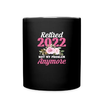 Retirement Pension Pensioner Pensioner Pension Gift - Full Colour Mug - black - Front