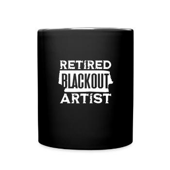Pension de retraite Pension de pensionné Cadeau de pension de pensionné - Mug uni - noir - Devant