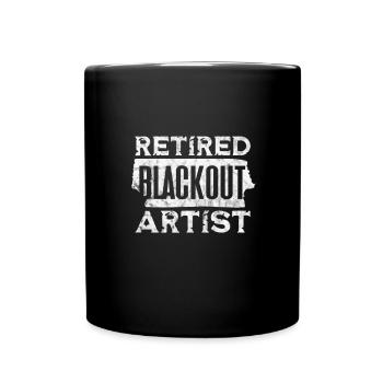 Retirement - Full Colour Mug - black - Front