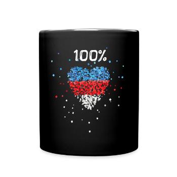 Serbie drapeau serbe drapeau serbe fan de football serbe - Mug uni - noir - Devant