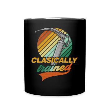 Classical Training - Laryngoscope Anesthesia - Full Colour Mug - black - Front