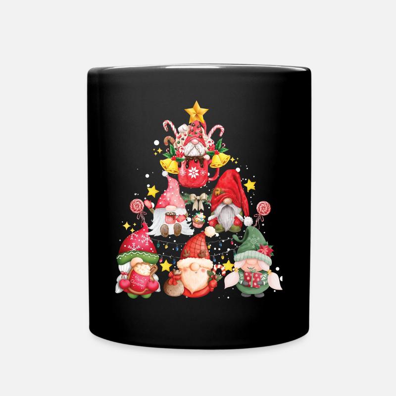 Gnomes de Noël - Mug uni - noir