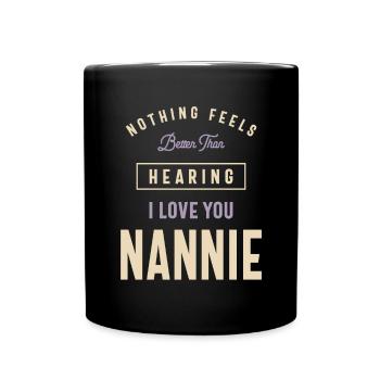 Funny Nannie - Full Colour Mug - black - Front