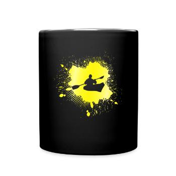 Kanusport - Tasse einfarbig - Schwarz - Vorne