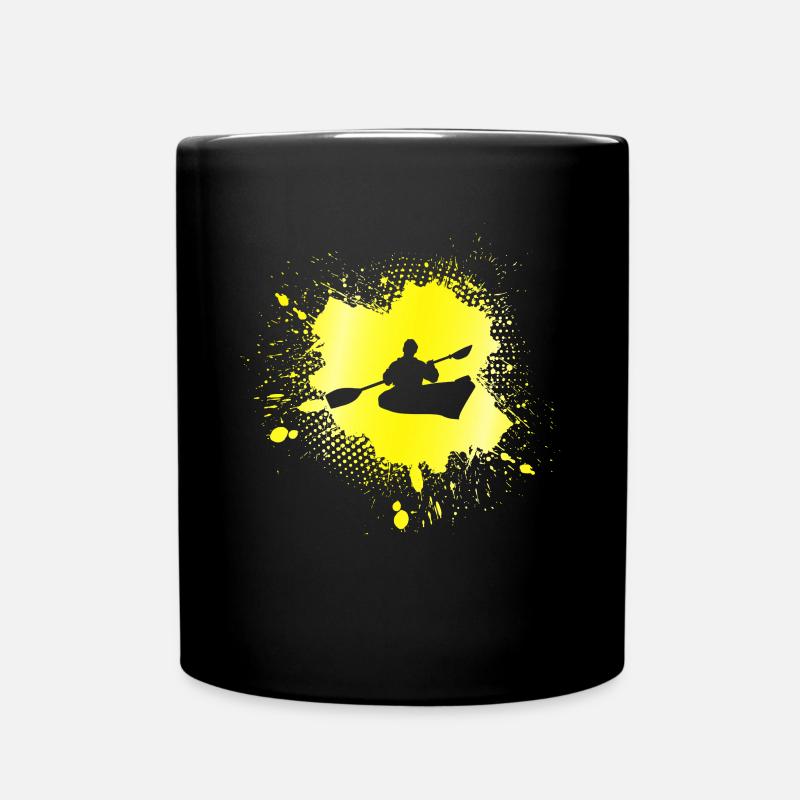 Kanusport - Tasse einfarbig - Schwarz