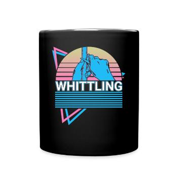 Carving machine Whittler Retro - Full Colour Mug - black - Front