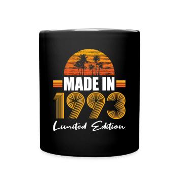 30e anniversaire Made in 1993 édition limitée - Mug uni - noir - Devant