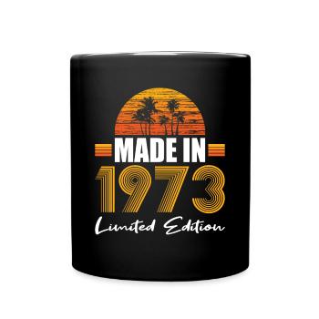 50e anniversaire Made in 1973 Edition Limitée - Mug uni - noir - Devant