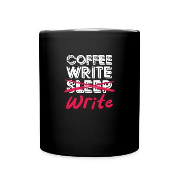 Autor - Tasse einfarbig - Schwarz - Vorne
