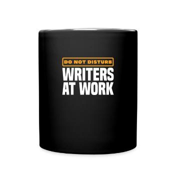 Author - Full Colour Mug - black - Front
