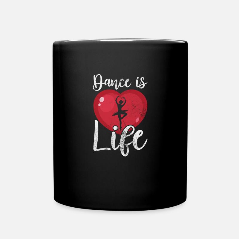 Ballett - Tasse einfarbig - Schwarz