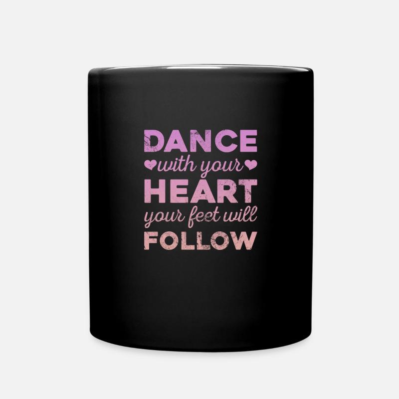 Ballett - Tasse einfarbig - Schwarz