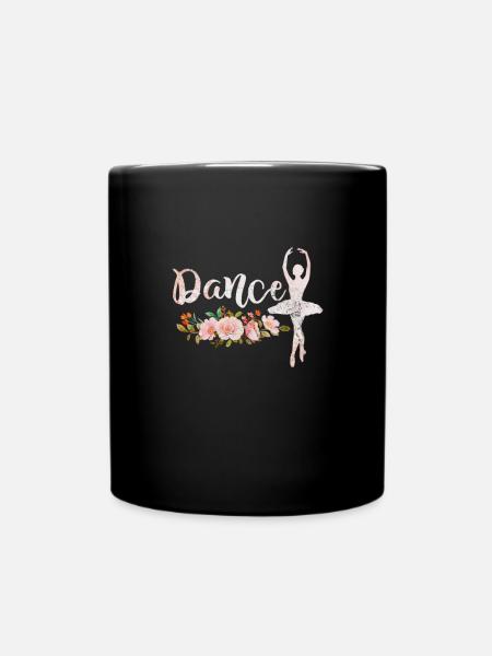 Ballett - Tasse einfarbig - Schwarz