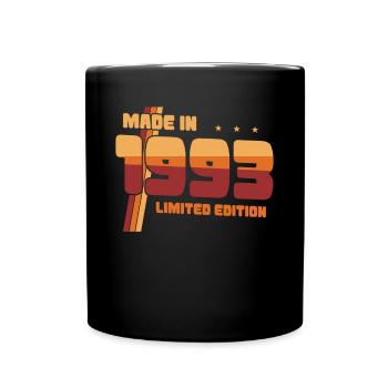 30e anniversaire Made in 1993 édition limitée - Mug uni - noir - Devant