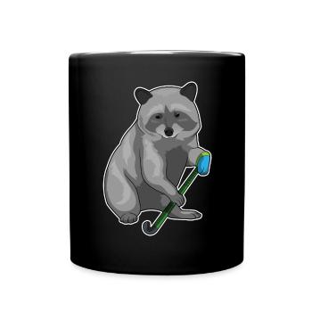 Croc de hockey sur gazon Raton - Mug uni - noir - Devant