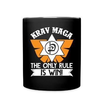 Krav Maga Apparel Israélien Self - Mug uni - noir - Devant
