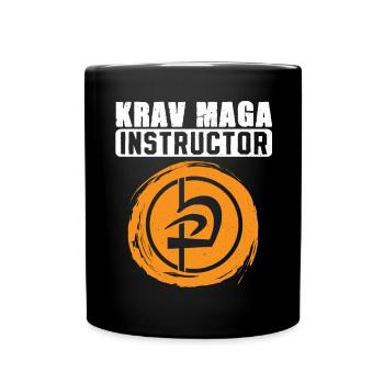Krav Maga Apparel Israeli Self - Full Colour Mug - black - Front