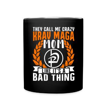 Krav Maga Apparel Israélien Self - Mug uni - noir - Devant